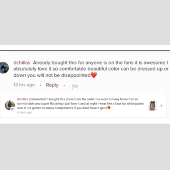 NWT Cozy Coca Velvet Long Sleeve Mini Dress - Picture 3 of 3